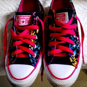 Converse All Star ⭐ multi-colored shoes. Great condition. Casual day shoes